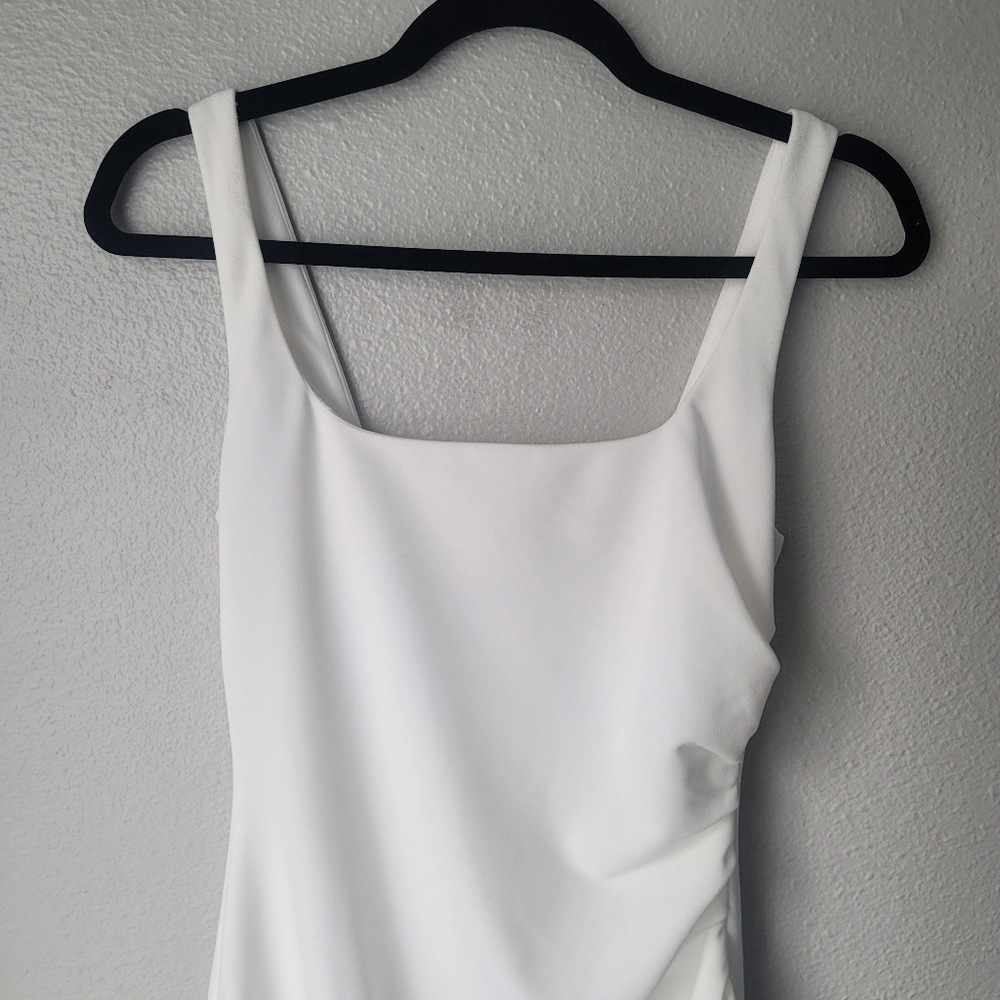 BHLDN White Sleeveless Sheath Midi Dress - Picture 6 of 14